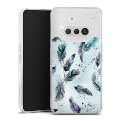 Silikonskal genomskinlig