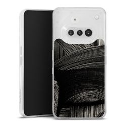 Silikonskal genomskinlig