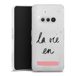 Silikonskal genomskinlig