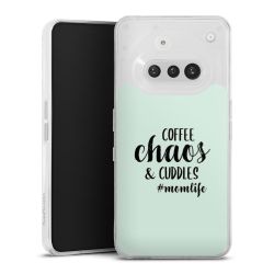 Silikonskal genomskinlig