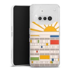 Silikonskal genomskinlig