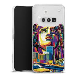 Silikonskal genomskinlig