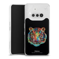 Silikonskal genomskinlig