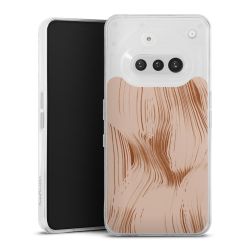 Silikonskal genomskinlig