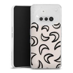 Silikonskal genomskinlig