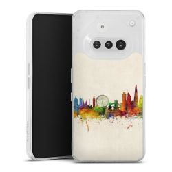 Silikonskal genomskinlig