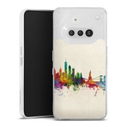 Silikonskal genomskinlig