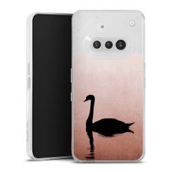 Silikonskal genomskinlig