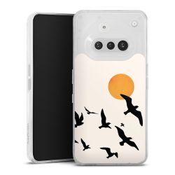 Silikonskal genomskinlig