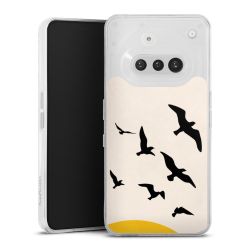 Silikonskal genomskinlig