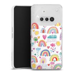 Silikonskal genomskinlig