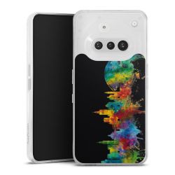 Silikonskal genomskinlig