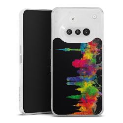 Silikonskal genomskinlig