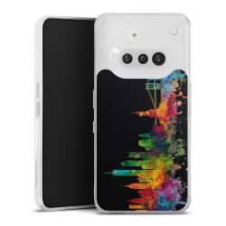 Silikonskal genomskinlig