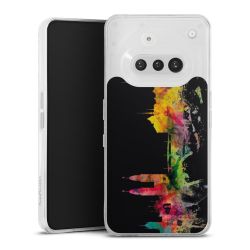 Silikonskal genomskinlig