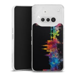 Silikonskal genomskinlig