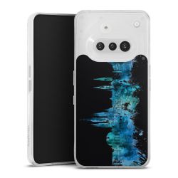 Silikonskal genomskinlig