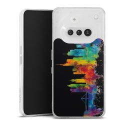 Silikonskal genomskinlig