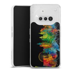 Silikonskal genomskinlig