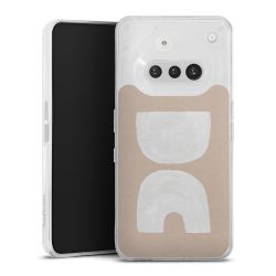 Silikonskal genomskinlig