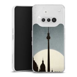 Silikonskal genomskinlig