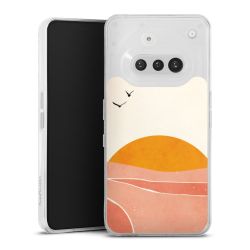 Silikonskal genomskinlig