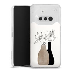 Silikonskal genomskinlig