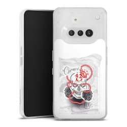 Silikonskal genomskinlig