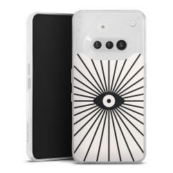 Silikonskal genomskinlig