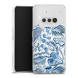 Silikonskal genomskinlig