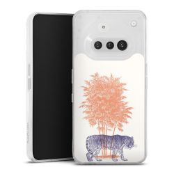 Silikonskal genomskinlig