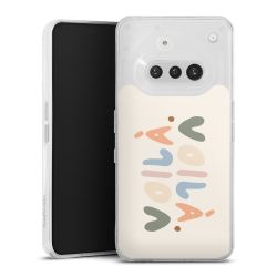 Silikonskal genomskinlig