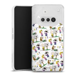 Silikonskal genomskinlig