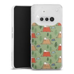 Silikonskal genomskinlig