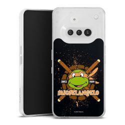 Silikonskal genomskinlig