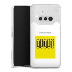 Silikonskal genomskinlig