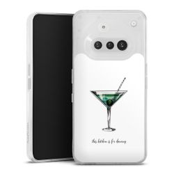 Silikonskal genomskinlig