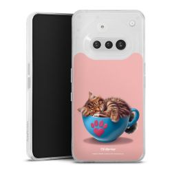 Silikonskal genomskinlig