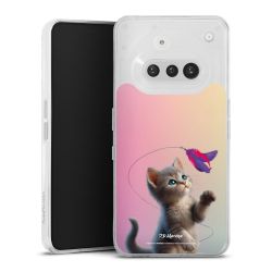 Silikonskal genomskinlig