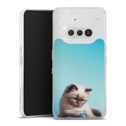 Silikonskal genomskinlig