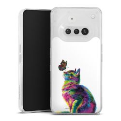 Silikonskal genomskinlig