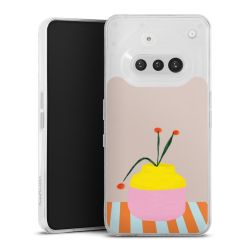 Silikonskal genomskinlig