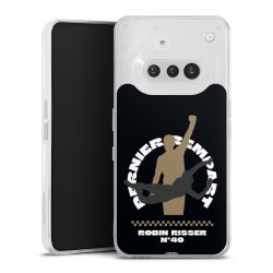 Silikonskal genomskinlig