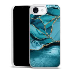 Paesaggio di marmo blu ghiaccio