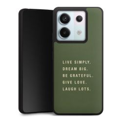 Silicone Premium Case Black Matt