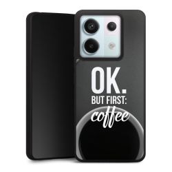 Silicone Premium Case Black Matt