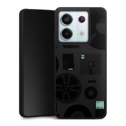 Silicone Premium Case Black Matt