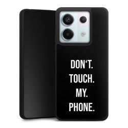 Silicone Premium Case Black Matt