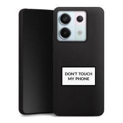 Silicone Premium Case Black Matt