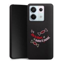 Silicone Premium Case Black Matt